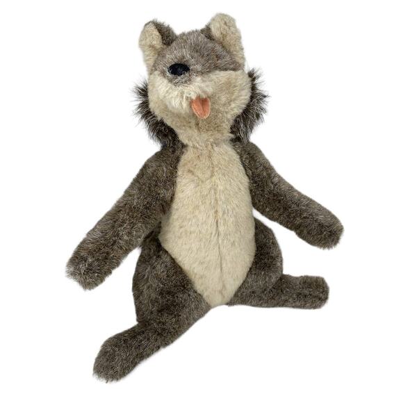 Vintage Dakin Little Red Riding Hood Wolf Stuffed Animal Plush 13" - Picture 1 of 8